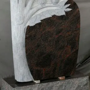 Himalayan Blue blank granite monument